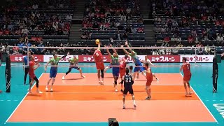 USA Volleyball TJ Defalco in USA  Slovenia Volleyball [upl. by Anivid]