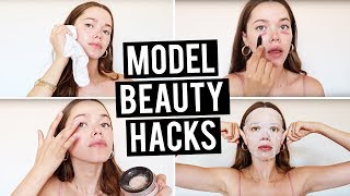 10 Model Beauty Hacks You Need to Know [upl. by Nolahp415]