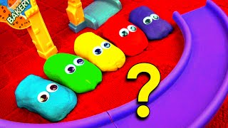 Play Doh Cars Hide and Seek Game amp Play with Toy Cars Best Learning Video for Kids [upl. by Rentsch]