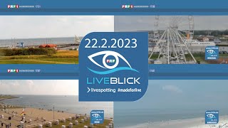 FRF Liveblick zeigt täglich die schönsten Webcams entlang der deutschen Küste Sendung vom 2222023 [upl. by Iv78]