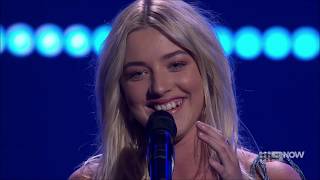 Claudia Harrison  O Mio Babbino Caro  Puccini  The Voice Australia Audition [upl. by Lleynod]