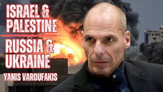 Israel amp Palestine Conflict Ukraine and Western Double Standards  Yanis Varoufakis [upl. by Lucrece]