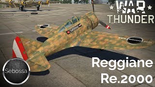 War Thunder  Reggiane Re2000  Gameplay und Geschichte  deutsch [upl. by Tavi]