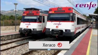 Xeraco  Cercanías Renfe  Benson [upl. by Ativel633]