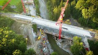 QFLASH Schnellbeton  Brückensanierung Senseviadukt [upl. by Adyaj70]