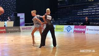 Robert Veide  Amanda Padar EST  Cha Cha Cha  14 FOC Junior II Latin 2018 [upl. by Stu]