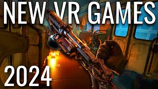 Best NEW Upcoming VR Games In 2024 [upl. by Hniv]