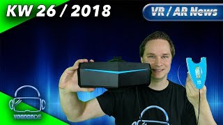 Virtual Reality News Wochenrückblick KW2618 Pimax 8K M1 Tagebuch Konkurrenz für Steam VRChat [upl. by Enar933]