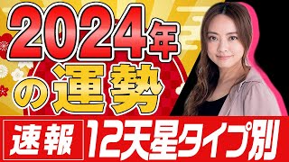 発 表【星ひとみ】2024年の運勢！天星術占い 天星術12タイプ別 星ひとみ [upl. by Ain]