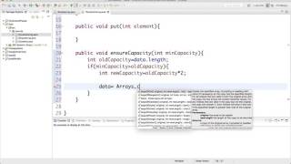 6 implement dynamic array in java [upl. by Emlyn]