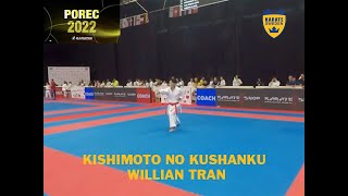 Kishimoto no Kushanku  Swedish junior national team Willian Tran [upl. by Bascio]