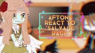 FNAF 1 react to SALVAGED RAGE [upl. by Radburn]