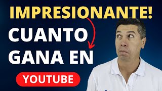 Cuanto Dinero Gana Matemáticas profe Alex en youtube youtube dinero [upl. by Latreese]