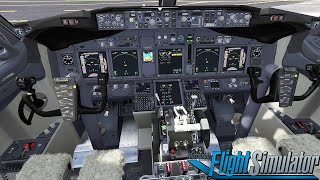 PMDG 737900ER  Full Flight Review  KRNT  KPDX  Microsoft Flight Simulator [upl. by Lehrer]