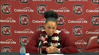 WBB PostGame Tennessee Dawn Staley News Conference 030324 [upl. by Anai]