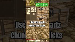 Vintage Story Make Glass without a Bloomery vintagestoryletsplay vintagestory [upl. by Canada]