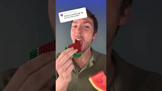 Je mange la pastèque 🍉 pour avoir 500k abonnés 🤪😂 [upl. by Leahcimnoj]