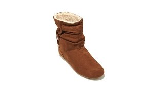 BEARPAW Packable Travel Bootie with Drawstring Bag [upl. by Adlez]