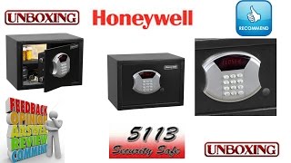 Honeywell Digital Safe  Model 5113  Unboxing and Full Feature Overview  HowTo Operate [upl. by Htor]