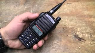 Baofeng Radio UV82 Update amp FM Radio Function [upl. by Novehc]