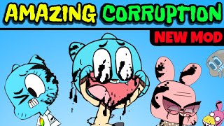 Friday Night Funkin New VS Pibby Gumball  Amazing Corruption  FNFPibbyNew [upl. by Chaddy]