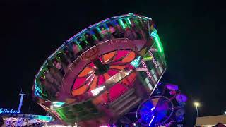 Zero Gravity Ride inside Washington State Fair in Puyallup WA USA 🇺🇸 September 20th 2024 Evening [upl. by Nivrem210]