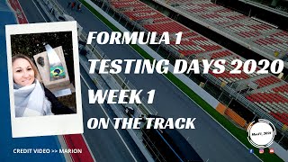 F1TESTINGDAYS 2020 I ON THE TRACK [upl. by Brost]