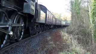 Steam trains at Preserved Railways in England and Wales [upl. by Llednik]