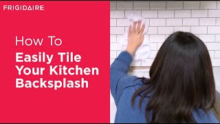 How to Tile Your Kitchen Backsplash in 5 Easy Steps [upl. by Certie620]