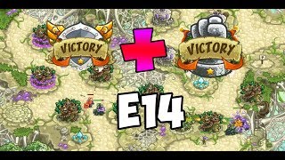 Kingdom Rush Origins E14 Mactans Retreat  Heroic Challenge Iron Challenge [upl. by Marylee928]