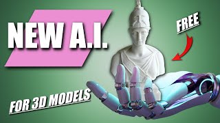 Free AI  ADVANCED 3D Models From Images  Ready For Printing [upl. by Assiralk]