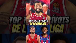 PARTE 1 TOP 10 ALA PÍVOTS DE EUROPA euroliga acb nba baloncesto basketball [upl. by Illac240]