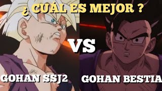 El grito de GOHAN SSJ2 VS El grito de GOHAN BESTIA  Latino [upl. by Danziger]