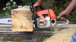 Stihl MS290 vs 034 vs ported MS660 [upl. by Marvin]