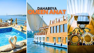 Dahabeya Queen Anat in Aswan amp Luxor  Nile Dahabiya in Egypt 🇪🇬 [upl. by Allak]