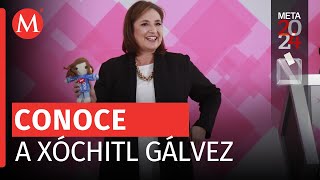 Ella es Xóchitl Gálvez la candidata presidencial de Fuerza y Corazón por México [upl. by Gibb]