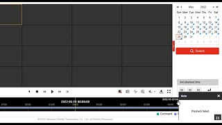Playback Failed error message in web browser  Hikvision [upl. by Ahtreb195]