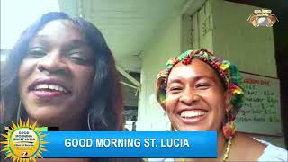 Going Live With Lady Lee In Roseau Dominica Covering Their Kweyol Activities  Good Morning St Lucia [upl. by Mann]