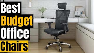 Best Budget Office Chairs 2024 Comfort and Style on a Dime [upl. by Lanrev893]