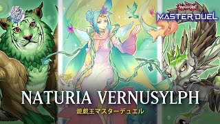 Naturia Vernusylph  Naturia Beast  Ranked Gameplay YuGiOh Master Duel [upl. by Humpage]