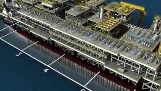 Construção e Montagem  FPSO Cidade de Itaguaí [upl. by Aniraad]