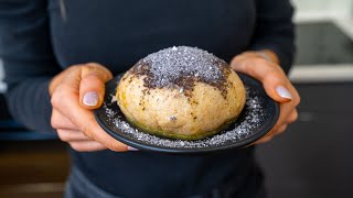 Germknödel selber machen 🥰 Knödel Rezept vegan 🌱 lecker wie auf der Hütte 🎿😋 [upl. by Mccall]