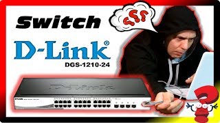 ✔ Switch Dlink DGS121024  UNBOXING REVIEW  Configuración Básica [upl. by Blondy784]