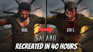 Salaar Movie Trailer Spoof GTA 5  Prabhas  Prashanth Neel  Salaar [upl. by Nnad602]