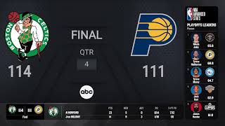 Celtics  Pacers Game 3  NBAConferenceFinals presented by Google Pixel on ABC Live Scoreboard [upl. by Mercy]