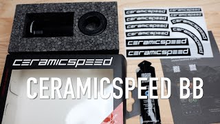 Ceramicspeed Shimano BB  Initial Impressions and Overview [upl. by Ecilahc]