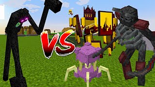 ENDERSENT vs STRONGEST MUTANT MONSTER  Strongest Minecraft Mob Battleground [upl. by Zebulon486]