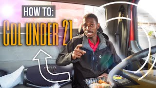 How To Get A CDL UNDER 21 Day In The Life [upl. by Boffa]