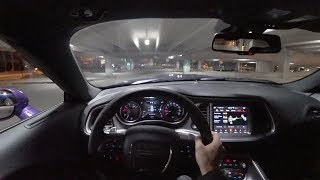 The 2019 Widebody Dodge Challenger RT Scat Pack was Made for Drivers  POV Night Review [upl. by Neerahs]