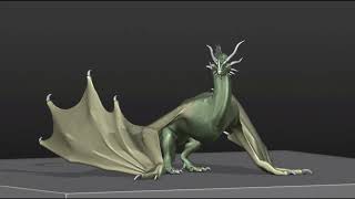 Draconia  Wyvern Animation Teaser [upl. by Ayek181]